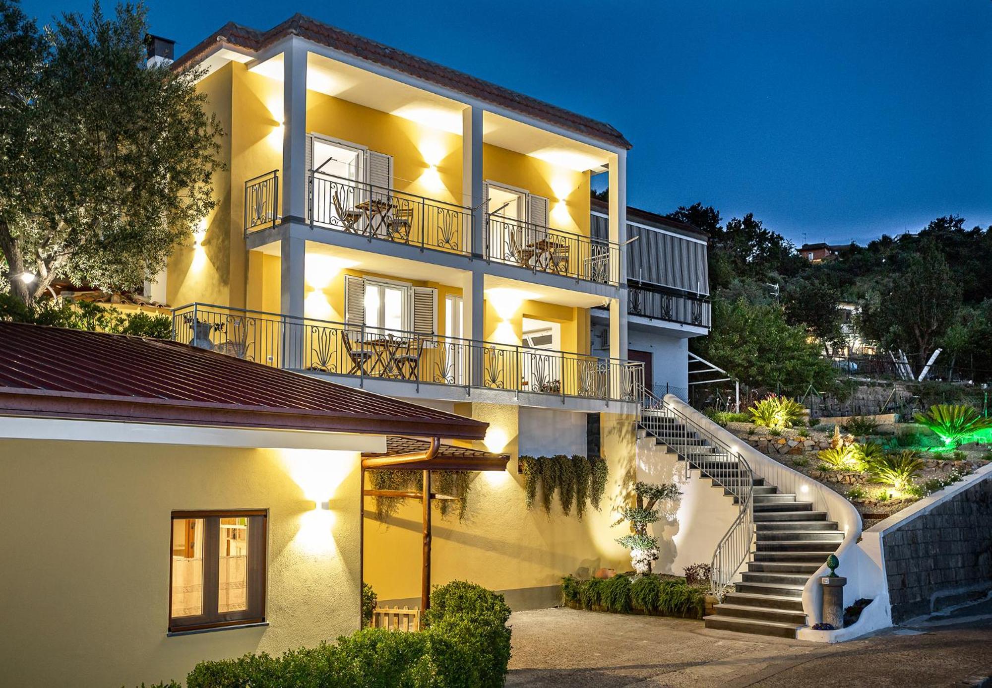 Casa La Cycas Vila Massa Lubrense Exterior foto
